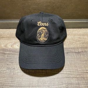 Original Coors Waterfall Patch Black Hat